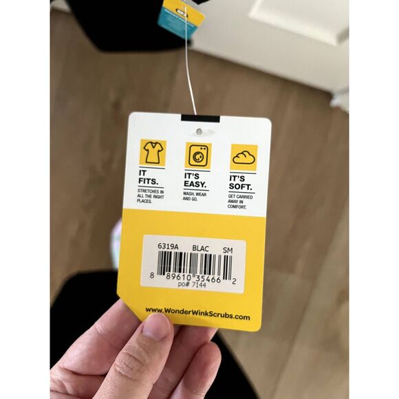 Wonderwink Pro Scrub Top Women's Small - Picture 2 of 4